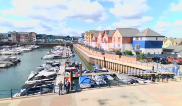 Náhledový obrázek webkamery Exmouth - přístav