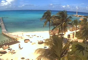 Náhledový obrázek webkamery Cancún - Punta Cancun Hyatt Ziva