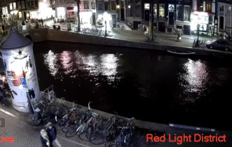 Náhledový obrázek webkamery Amsterdam - Čtvrť červených luceren
