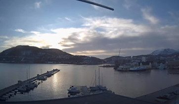 Náhledový obrázek webkamery přístav Harstad