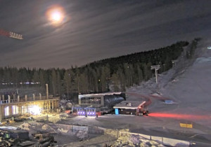 Náhledový obrázek webkamery Laponsko -  lyžařské středisko Levi