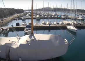 Náhledový obrázek webkamery Istrijský poloostrov - přístav Veruda v Pule