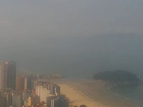 Náhledový obrázek webkamery Porto de Santos - záliv Santos 