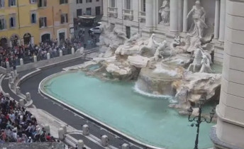Náhledový obrázek webkamery Fontana di Trevi - Řím