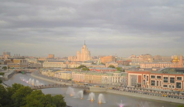 Náhledový obrázek webkamery Moskva - nábřeží Kadashevskaya