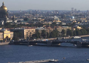 Náhledový obrázek webkamery Petrohrad - Vasiljevský ostrov