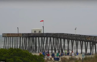 Náhledový obrázek webkamery Ocean City Fishing Pier