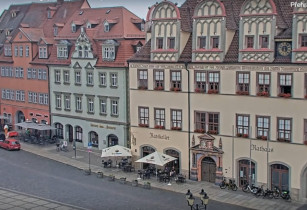 Náhledový obrázek webkamery Naumburg - Tržní náměstí