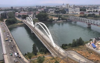 Náhledový obrázek webkamery Kehl - řeka Rýn 
