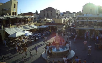 Náhledový obrázek webkamery Rhodos - Hippocrates Square