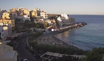 Náhledový obrázek webkamery Agios Nikolaos - pláž Kitroplatia
