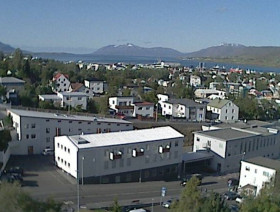 Náhledový obrázek webkamery Akureyri - Island