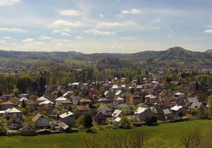 Náhledový obrázek webkamery Rožnov pod Radhoštěm - panorama