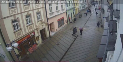 Náhledový obrázek webkamery Jindřichův Hradec - Masarykovo náměstí
