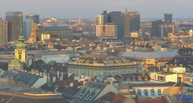Náhledový obrázek webkamery Vídeň - panorama