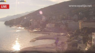 Náhledový obrázek webkamery Opatija panorama