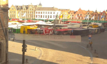Náhledový obrázek webkamery Bruggy - Tržní náměstí
