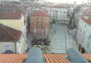 Náhledový obrázek webkamery Split - centrální náměstí