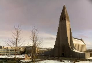 Náhledový obrázek webkamery Reykjavík - kostel Hallgrímskirkja