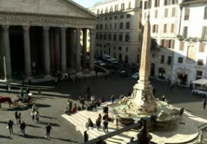 Náhledový obrázek webkamery Řím - Pantheon