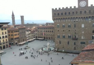 Náhledový obrázek webkamery Florencie - Piazza della Signoria