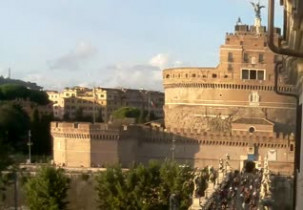 Náhledový obrázek webkamery Andělský hrad - Řím