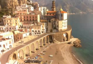 Náhledový obrázek webkamery Atrani - Amalfi pobřeží