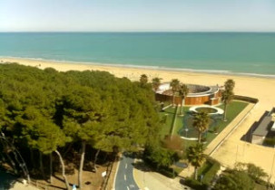 Náhledový obrázek webkamery Alba Adriatica pláže