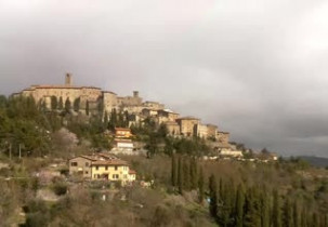 Náhledový obrázek webkamery Monte Santa Maria Tiberina - Perugia
