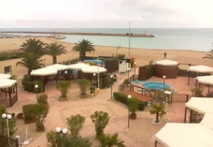 Náhledový obrázek webkamery Pláž Numana - Riviera del Conero
