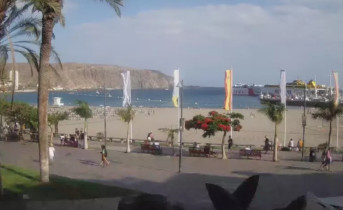 Náhledový obrázek webkamery Pláž Los Cristianos - Tenerife