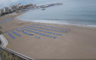 Náhledový obrázek webkamery Benidorm - Playa de Poniente - Puerto