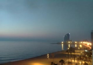 Náhledový obrázek webkamery Barcellona - pláž Passeig del Mare Nostrum