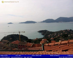 Náhledový obrázek webkamery Serra - Golfo dei Poeti