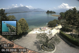 Náhledový obrázek webkamery Manerba del Garda - Kemp San Biagio
