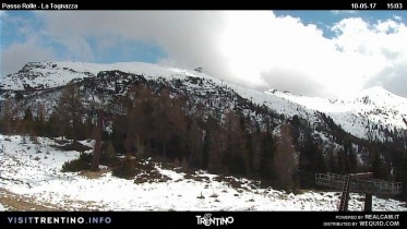 Náhledový obrázek webkamery Rolle Pass - Pale di San Martino