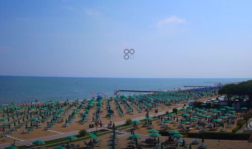 Náhledový obrázek webkamery Jesolo pláž