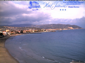 Náhledový obrázek webkamery Diano Marina - Beach of Diano Marina
