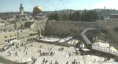 Náhledový obrázek webkamery Jerusalem - západní zeď