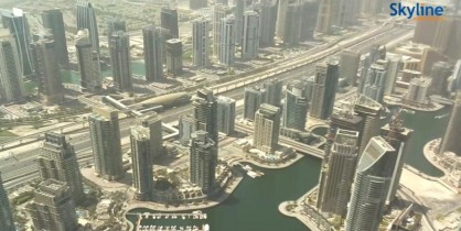 Náhledový obrázek webkamery Dubai - Princess Tower