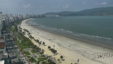 Náhledový obrázek webkamery Pláž Praia de Santos