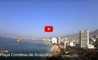 Náhledový obrázek webkamery Pláž Condesa - Acapulco
