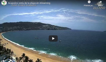 Náhledový obrázek webkamery pláž Acapulco