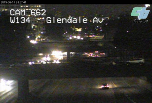 Náhledový obrázek webkamery Glendale- SR-134 West At Glendale Ave