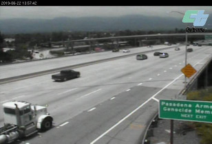 Náhledový obrázek webkamery Pasadena - SR-134 East At Orange Grove