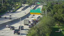 Náhledový obrázek webkamery Miami - I-95 at Southwest 20th Road
