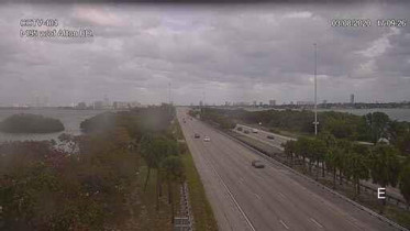 Náhledový obrázek webkamery Miami - I-195 West of Alton Road