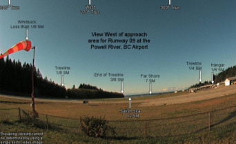 Náhledový obrázek webkamery Powell letiště