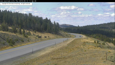Náhledový obrázek webkamery South Pass City - Louis Lake 