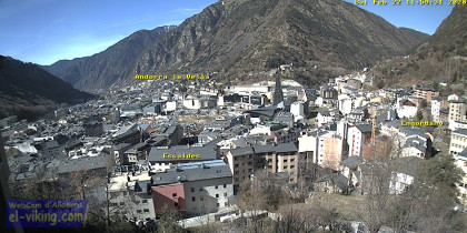 Náhledový obrázek webkamery Andorra